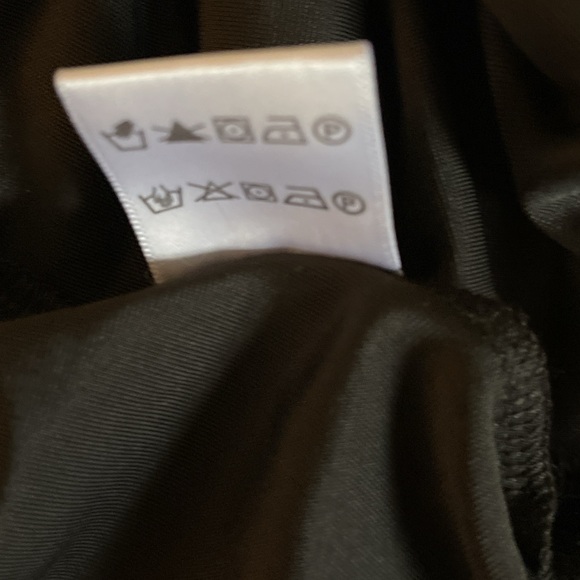 NWT ModCloth black velvet button down long sleeve shirt dress size 1X - Picture 8 of 8